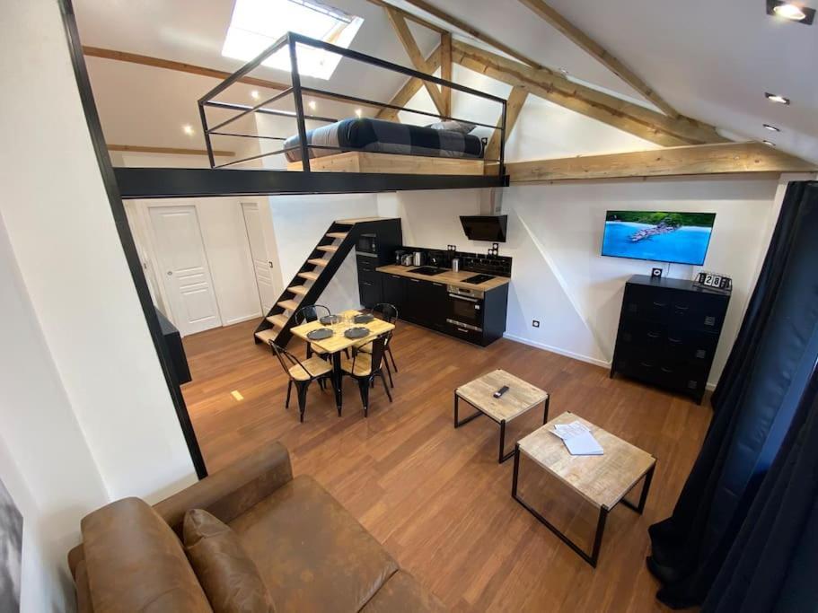 Ferienwohnung Loft: Le New-York Rouen Exterior foto