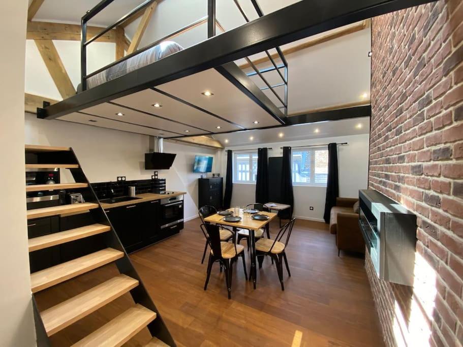 Ferienwohnung Loft: Le New-York Rouen Exterior foto